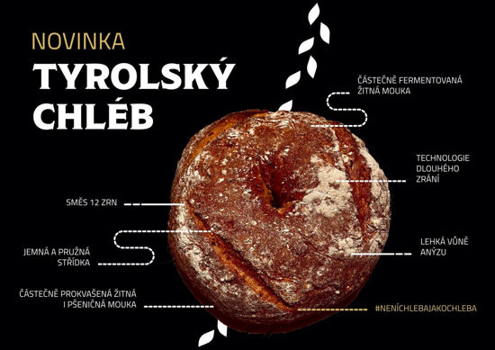 Obrázek Tyrolský chléb Pekárna Šumava