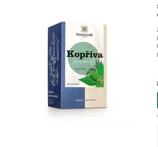 Obrázek Kopřiva bio porcovaná 18g Sonnentor