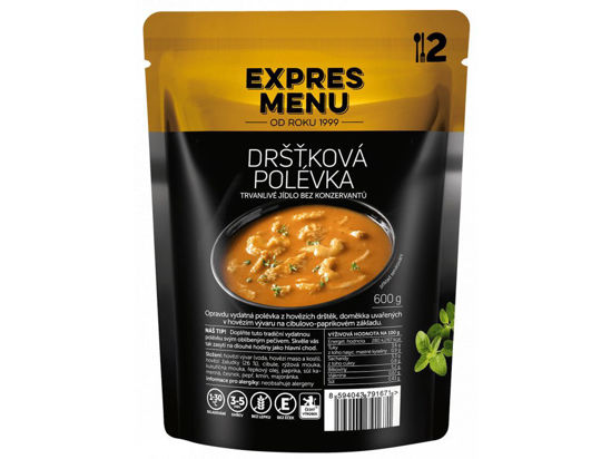 Obrázek Dršťková polévka 600g  Expres Menu