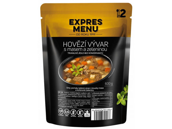 Obrázek Hovězí vývar 600g Expres Menu