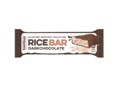 Obrázek Bombus Rice bar dark choco 18g
