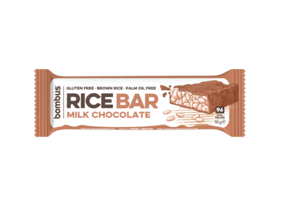Obrázek Bombus Rice bar milk choco 18g