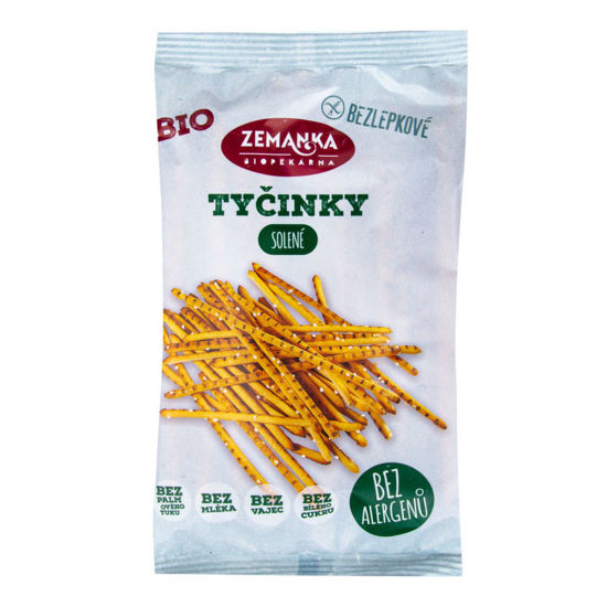 Obrázek BIO bezlepkové tyčinky solené 45g Zemanka