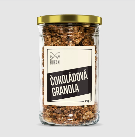 Obrázek Granola čokoládová 420g Šufan