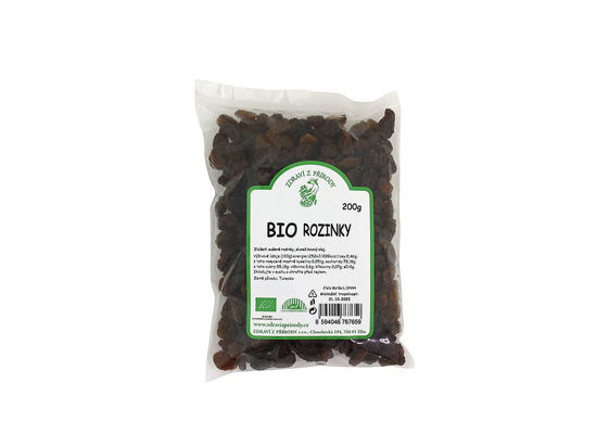 Obrázek BIO rozinky sultánky 200g Zdraví z přírody