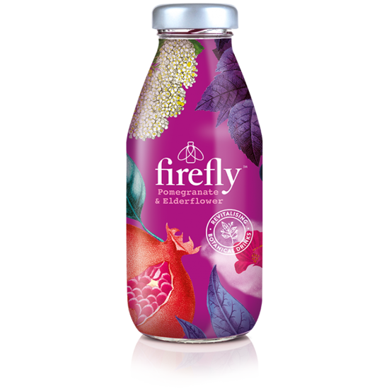 Obrázek Granátové jablko a bez 330ml Firefly Drinks