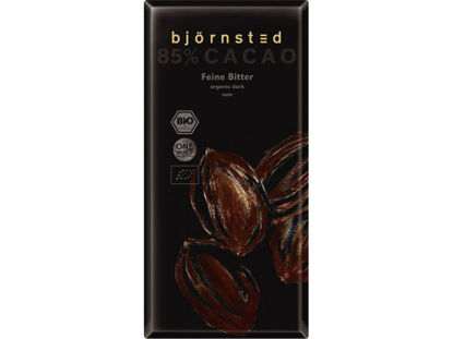 Obrázek Hořká čokoláda 85% 100g Bjornsted