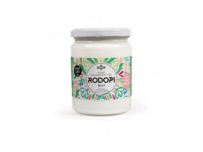 Obrázek Bílý jogurt z farmářského mléka 450ml RODOPI