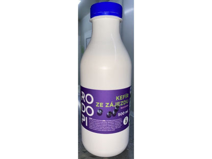 Obrázek Borůvkové kefírové mléko 500ml RODOPI