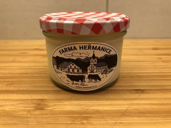 Obrázek Jogurt bily A2 Farma Heřmanice 230ml