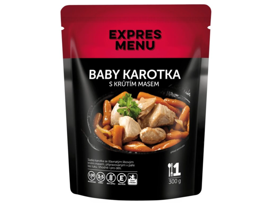 Obrázek Krůtí maso s baby karotkou 300g Expres Menu